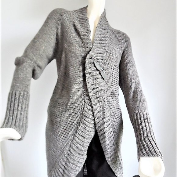 CONCEPT CREA LONG SWEATER WOOL/MOHAIR/ACRYL/NYL NWT - Picture 1 of 3